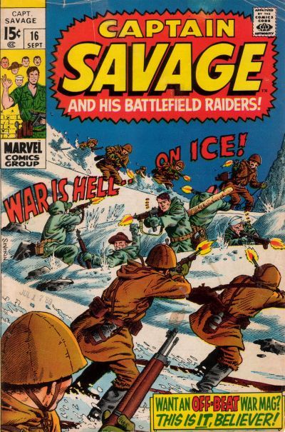 Captain Savage #16 Comic