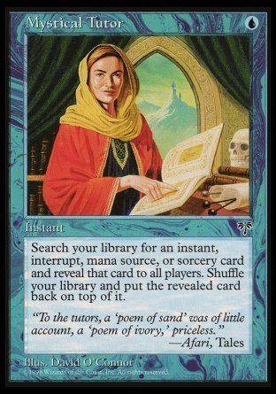 Mystical Tutor (Mirage) Trading Card