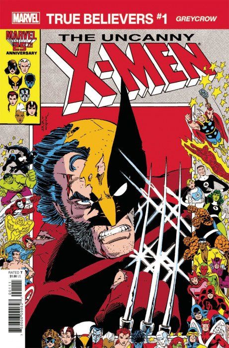 True Believers: X-Men - Greycrow Comic
