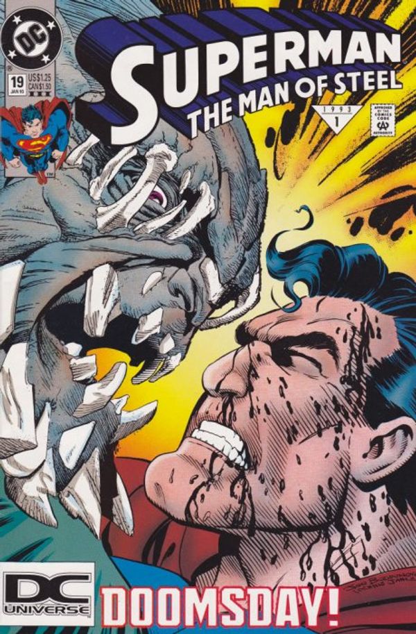 Superman: The Man of Steel #19 (3rd Printing)