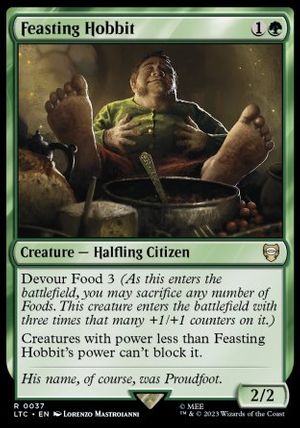 Feasting Hobbit (The Lord of the Rings Commander Decks)