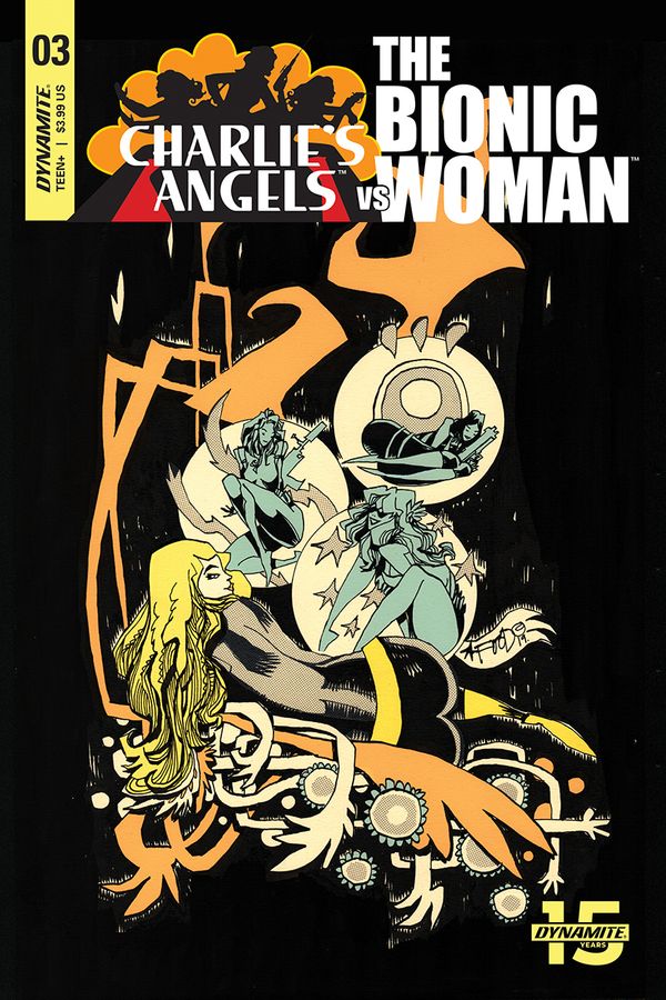 Charlies Angels Vs Bionic Woman #3 (Cover B Mahfood)