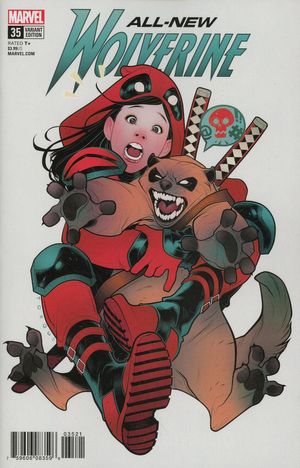 All New Wolverine #35 (Torque Deadpool Variant Leg)