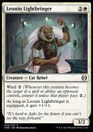 Leonin Lightbringer (Phyrexia: All Will Be One)