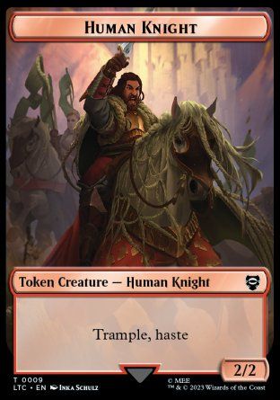 Human Knight (The Lord of the Rings Commander Decks) Trading Card