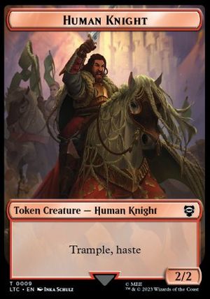 Human Knight (The Lord of the Rings Commander Decks)