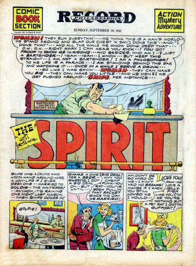 Spirit Section #9/28/1941 Comic