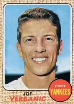 Joe Verbanic 1968 Topps #29 Sports Card