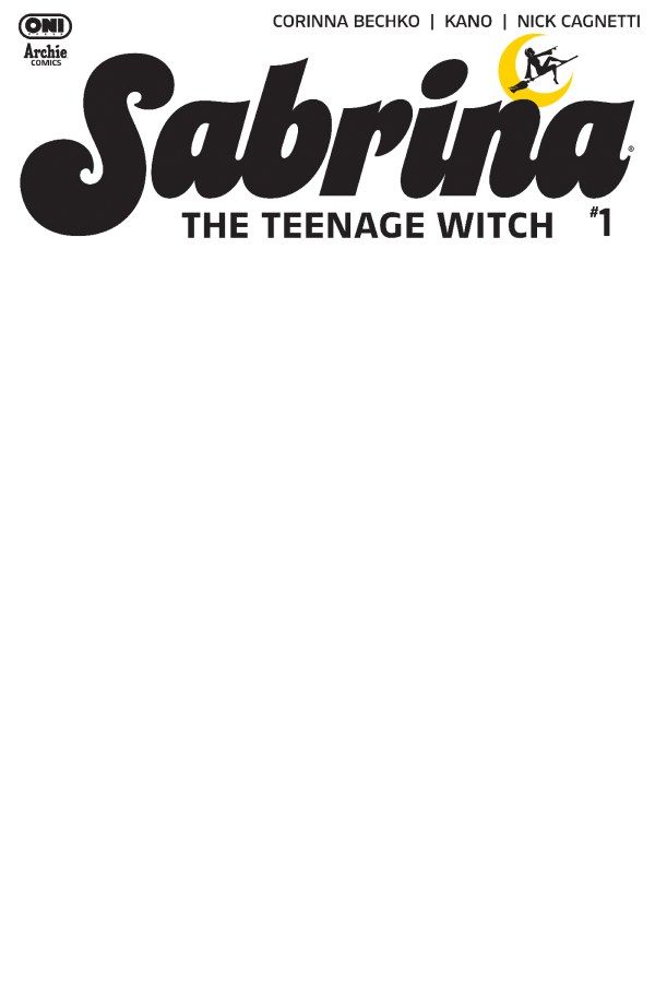 Sabrina the Teenage Witch #1 (Cover E Blank Variant) Comic