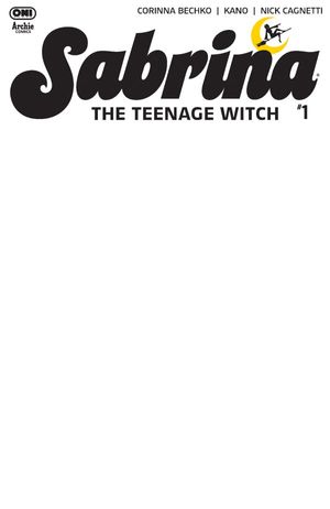 Sabrina the Teenage Witch #1 (Cover E Blank Variant)