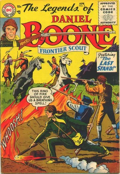 Legends of Daniel Boone, The #5 Comic