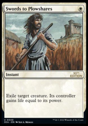Swords to Plowshares (Magic 30th Anniversary Edition) Trading Card