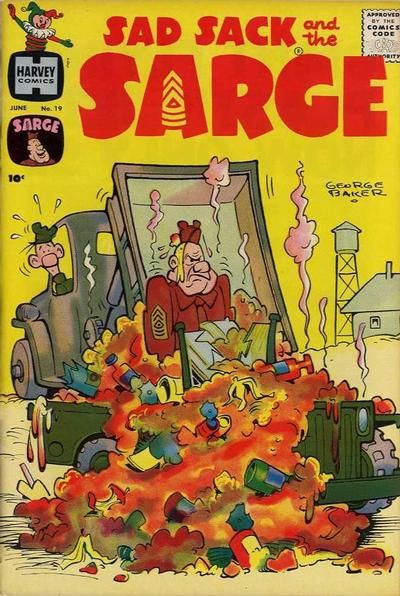 Sad Sack And The Sarge #19 Comic