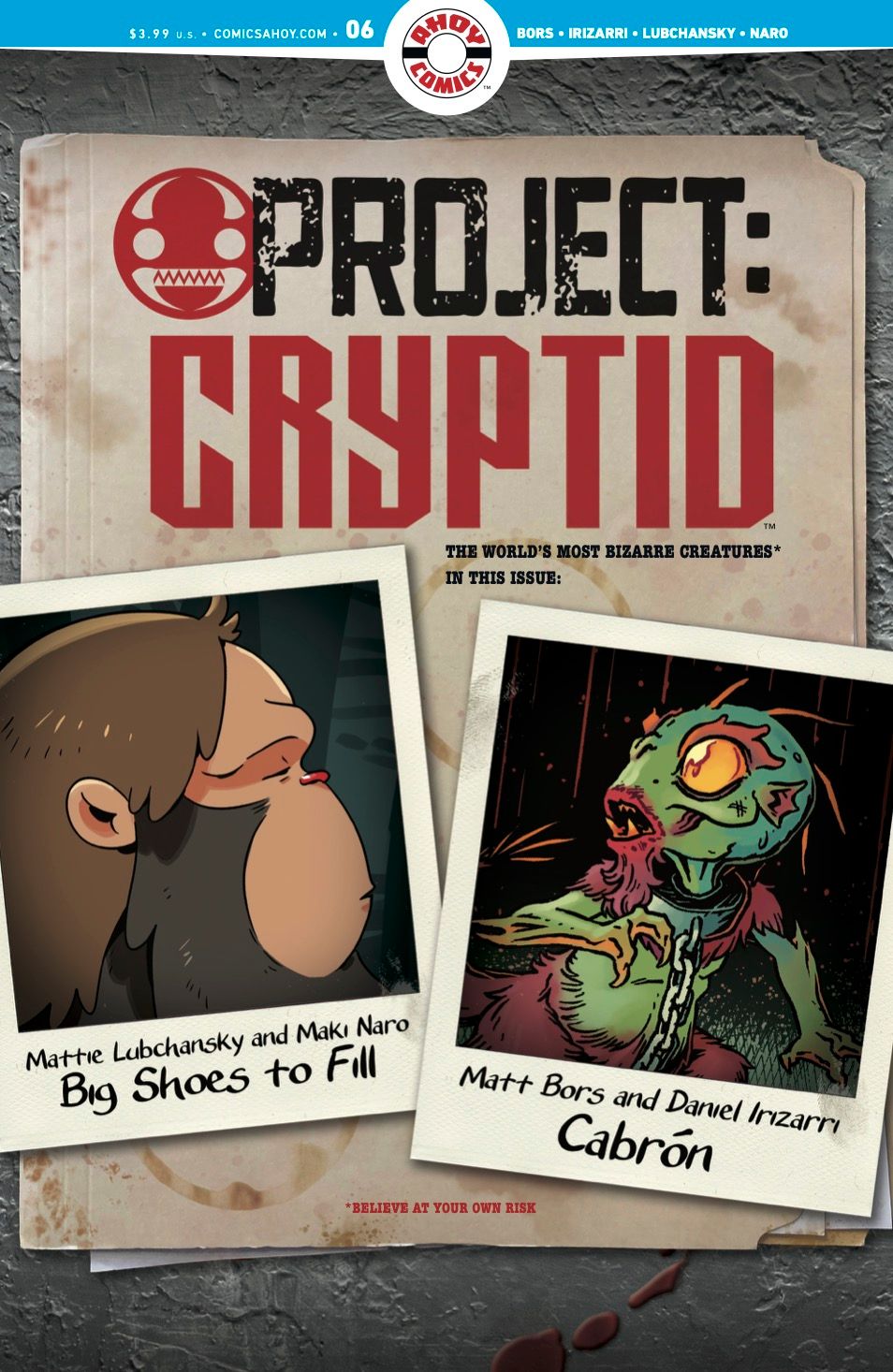 Project: Cryptid #6 Comic