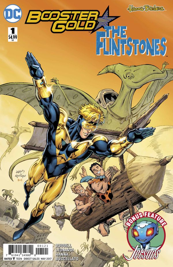 Booster Gold Flintstones Annual #1 (Variant Cover)