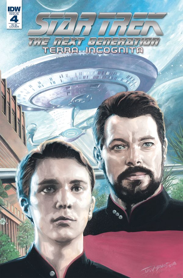 Star Trek: The Next Generation: Terra Incognita #4 (25 Copy Cover Woodward)
