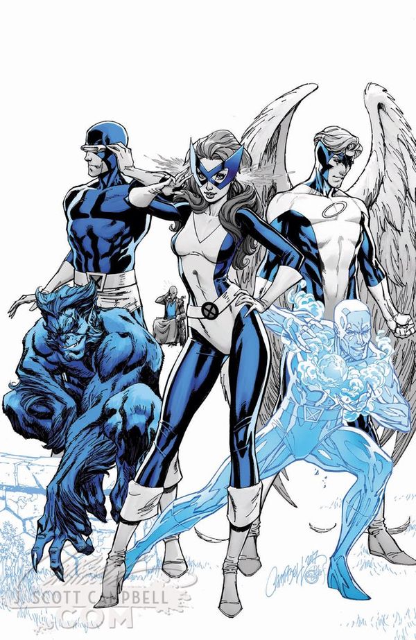 X-Men: Blue #1 (JScottCampbell.com Edition C)