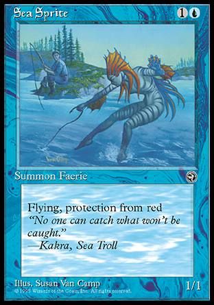 Sea Sprite (Homelands) Trading Card