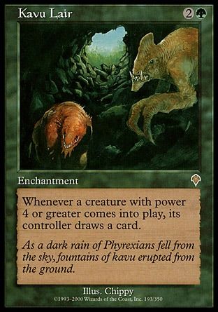 Kavu Lair (Invasion) Trading Card