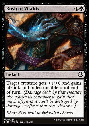 Rush of Vitality (Kaladesh) Trading Card