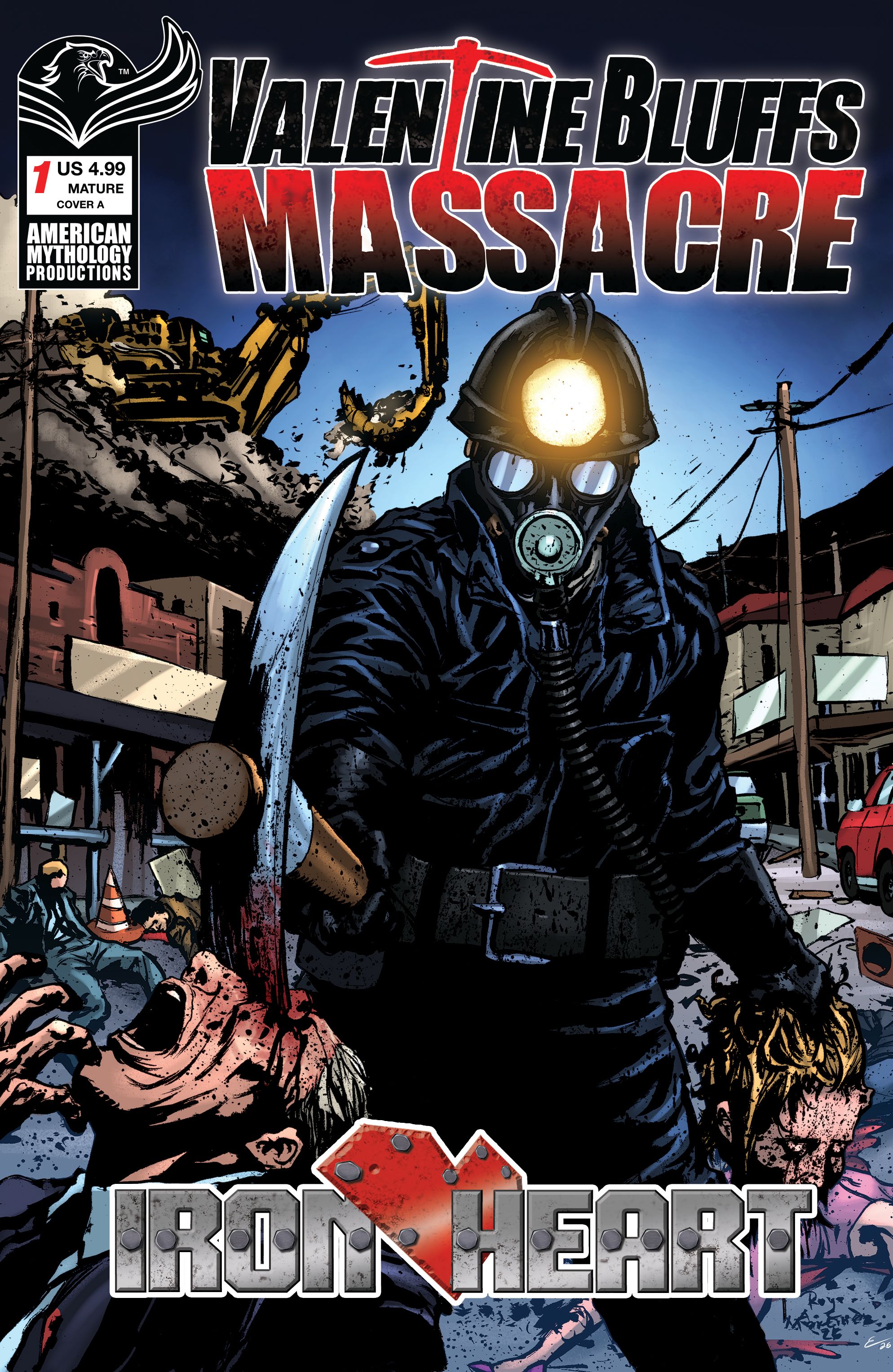 Valentine Bluffs Massacre Iron Heart #1 Comic