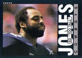 Ed "Too Tall" Jones 1985 Topps #46 Sports Card