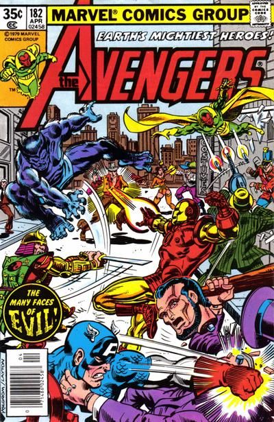 Avengers #182 Comic