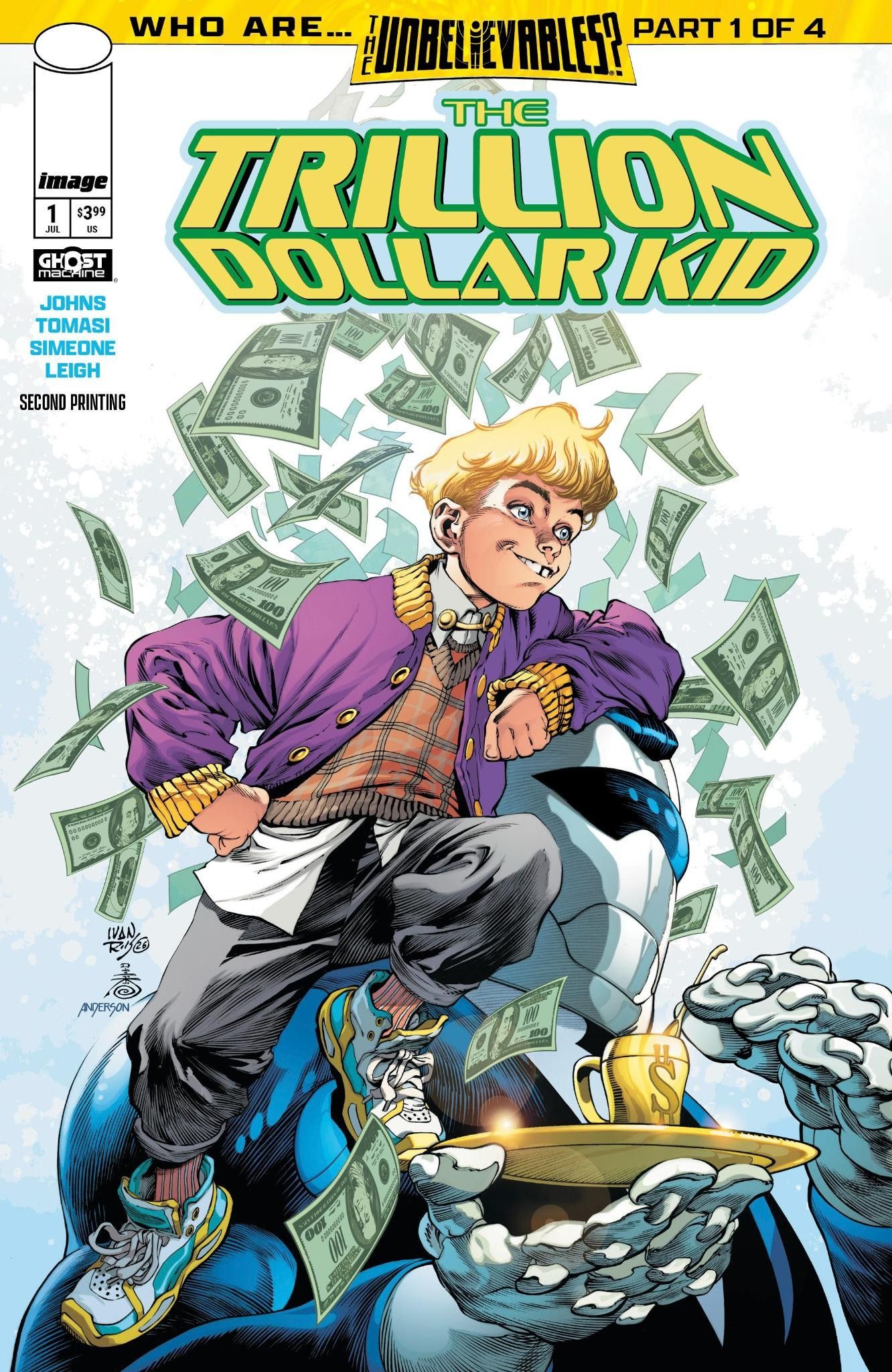 Trillion Dollar Kid #1 (2nd Ptg) Comic