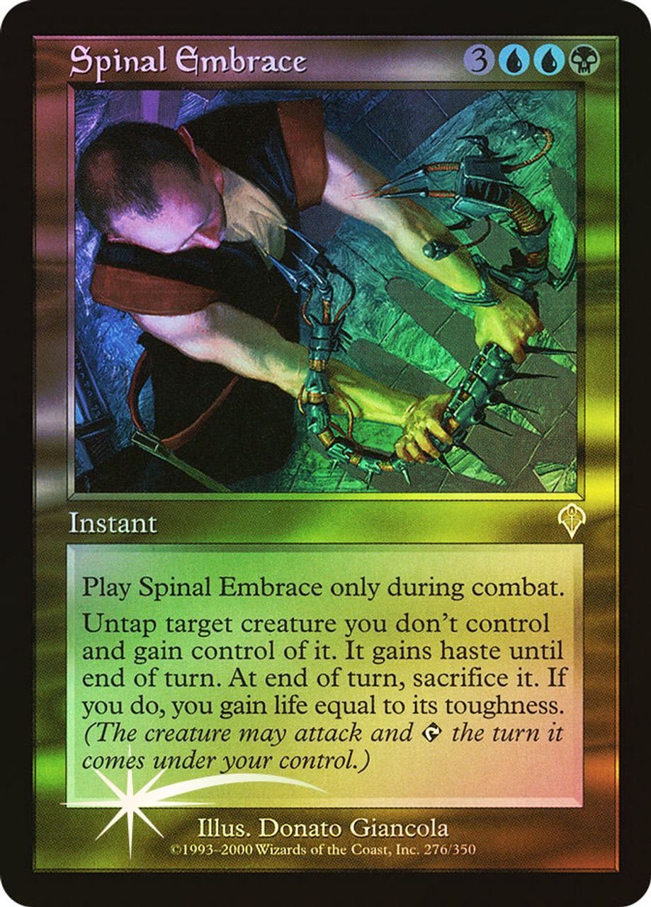 Spinal Embrace (Invasion - Foil) Trading Card