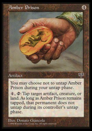 Amber Prison (Mirage) Trading Card