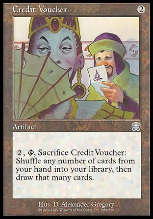 Credit Voucher (Mercadian Masques) Trading Card