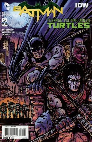 Batman Teenage Mutant Ninja Turtles #5 (Variant Cover)