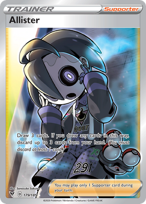 Allister (Trainer: Supporter) (179/185) - Vivid Voltage