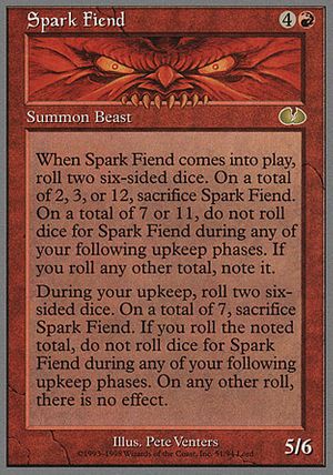 Spark Fiend (Unglued)