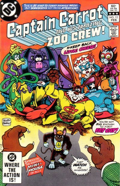 Captain Carrot and His Amazing Zoo Crew #12 Comic