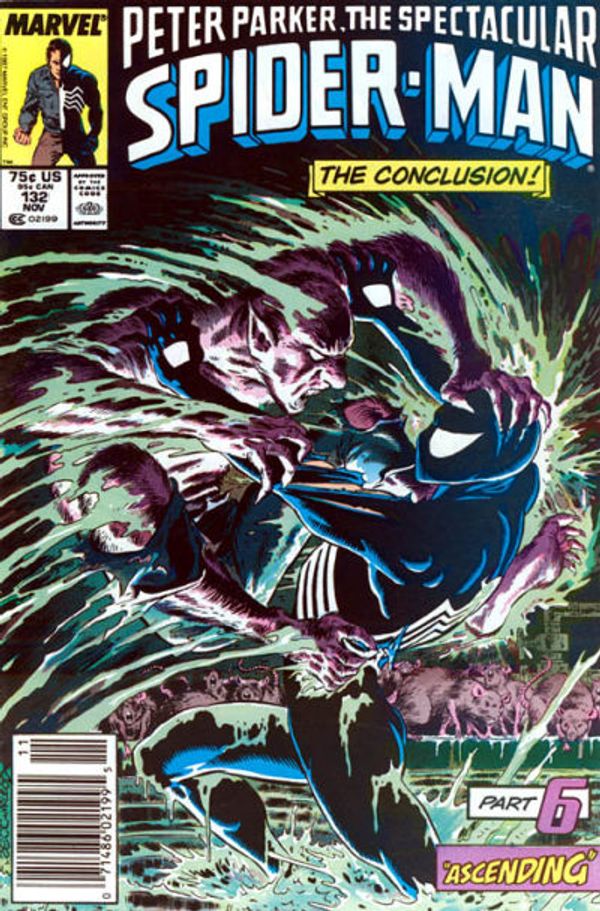 Spectacular Spider-Man #132 (Newsstand Edition)