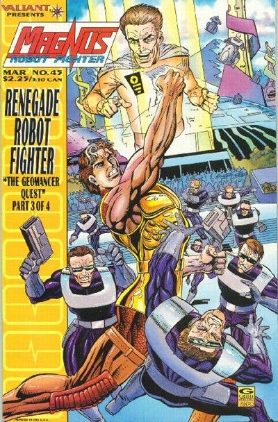 Magnus Robot Fighter #45 Comic
