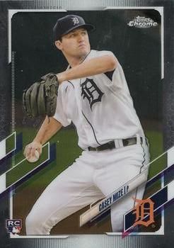 Casey Mize 2021 Topps Chrome Baseball #4 Sports Card