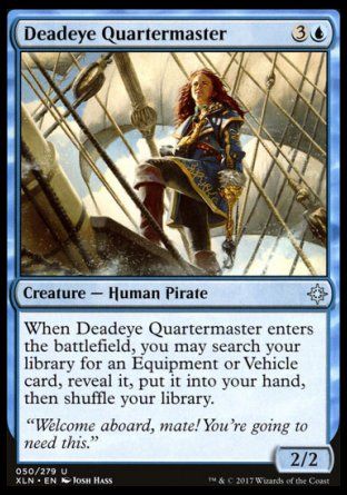 Deadeye Quartermaster (Ixalan) Trading Card