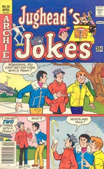 Jughead's Jokes #58 Comic