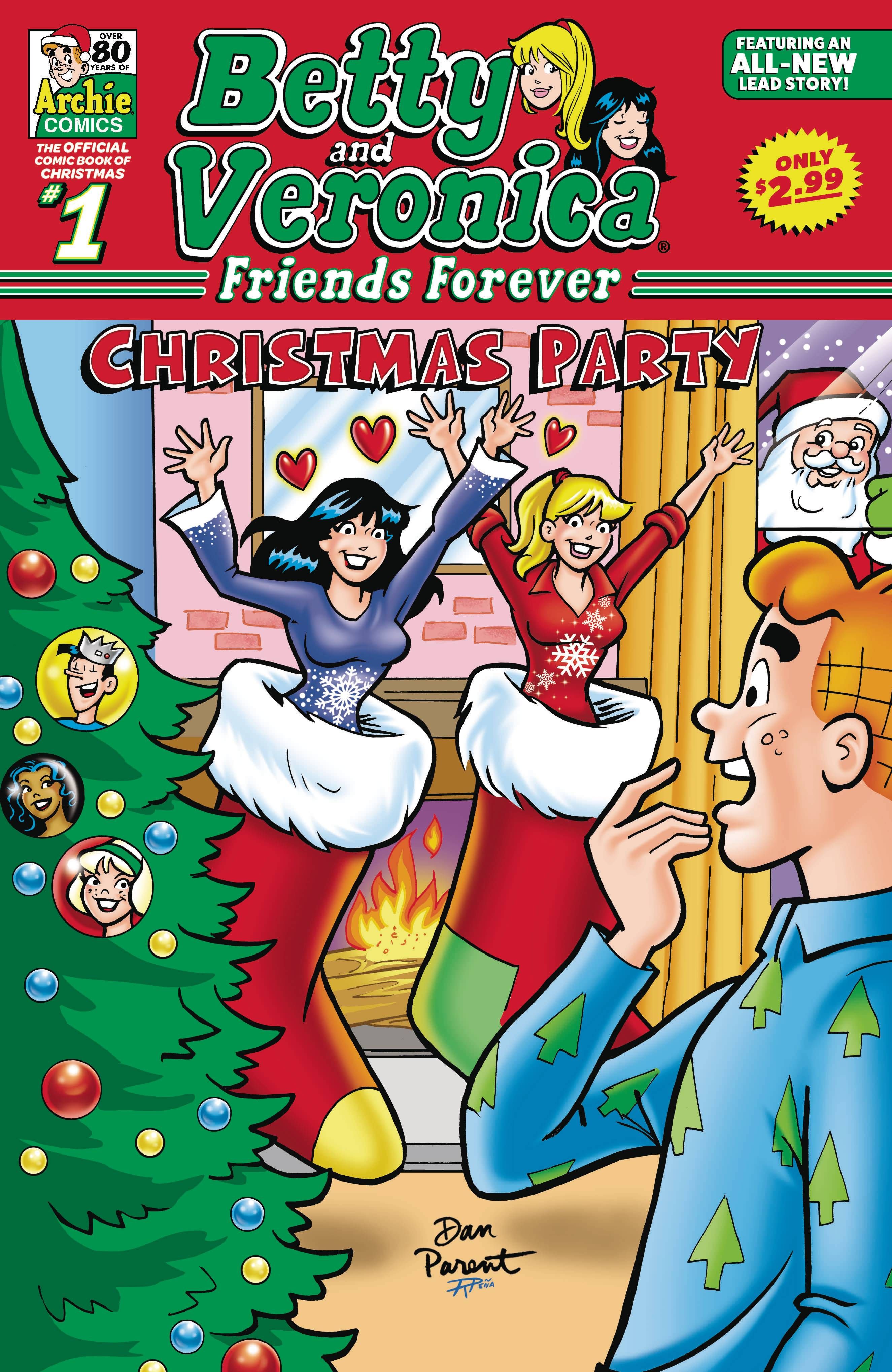 Betty and Veronica Friends Forever: Christmas Party #1 Comic