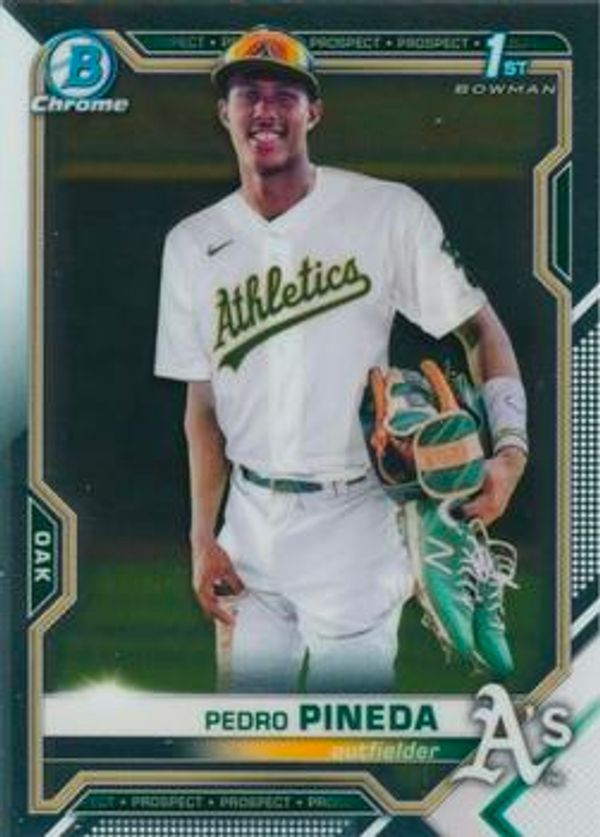 Pedro Pineda 2021 Bowman Chrome - Prospects Baseball #BCP-216