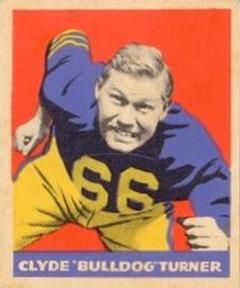 Clyde "Bulldog" Turner 1949 Leaf #150 Sports Card