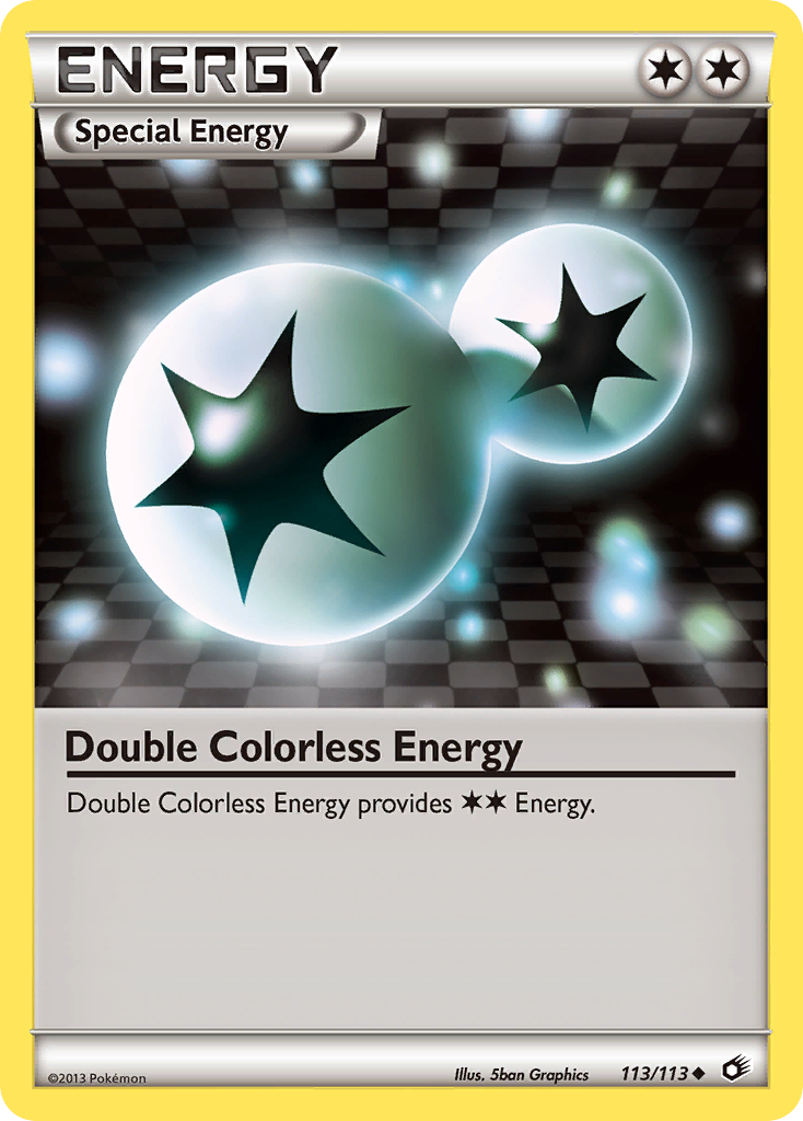 Double Colorless Energy (113/113) - Legendary Treasures Pokémon Card