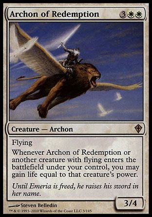 Archon of Redemption (Worldwake) Trading Card