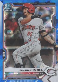 Jonathan India 2021 Bowman Sapphire Edition Baseball #BCP-46 Sports Card