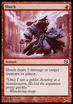 Shock (Duels of the Planeswalkers) Trading Card