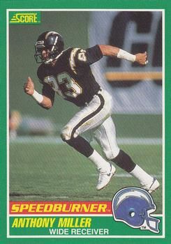 Anthony Miller 1989 Score #311 Sports Card
