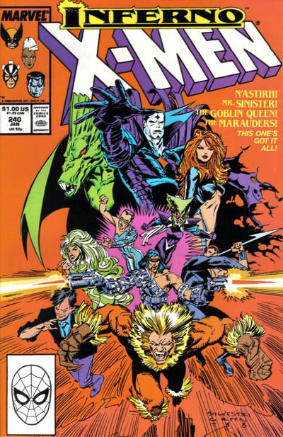 Uncanny X-Men #240 Comic