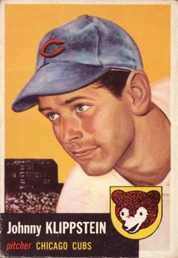 Johnny Klippstein 1953 Topps #46 Sports Card